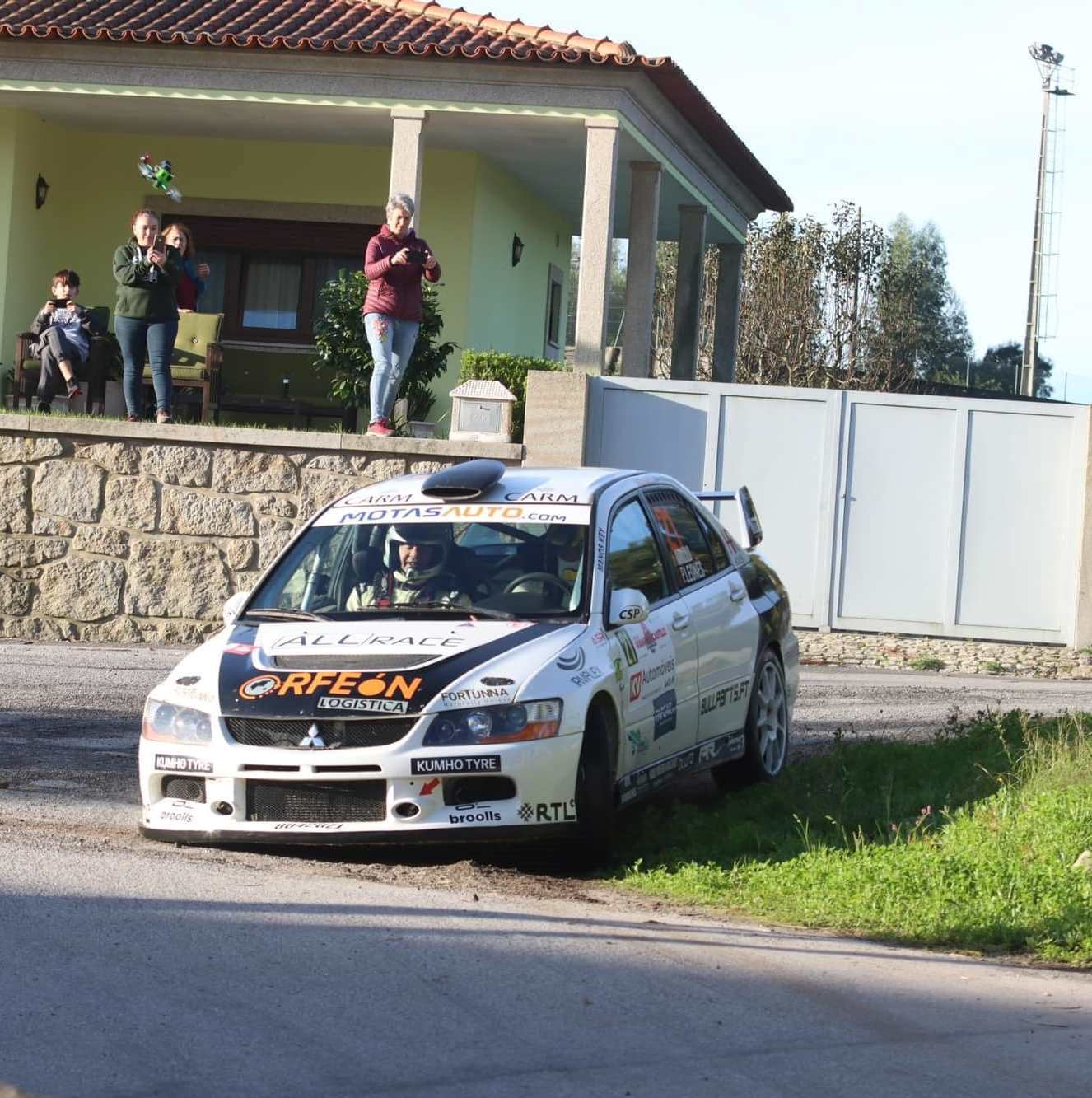 Adrúzilio Lopres / Paulo Leones em Mitsubishi Lancer Evolution IX