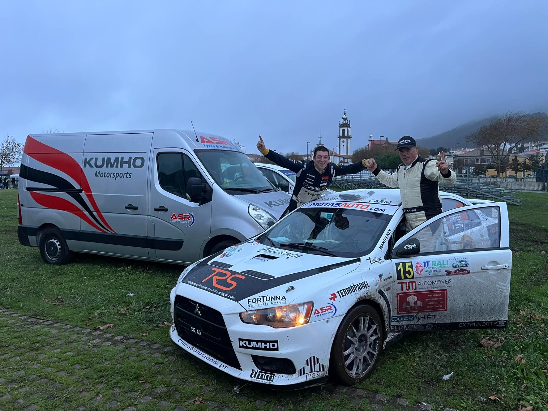 Adruzilo Lopes / Vítor Hugo em Mitsubishi Lancer Evo X